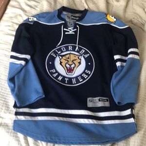 Florida Panthers Jersey - Rare Blue Alternate!!!